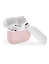 Etui PURO ICON Case Apple AirPods Pro s další ochrannou vrstvou (Rose + Rose Cap + White Cap)