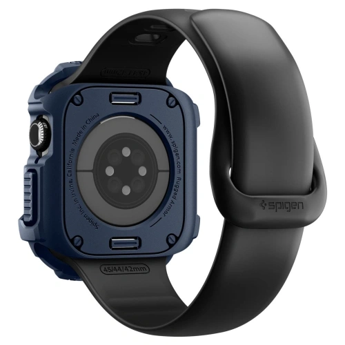 Etui Spigen Rugged Armor V2 do Apple Watch 10 / 11 42mm Navy Blue