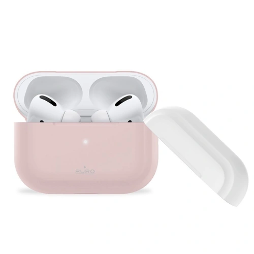 Kup Etui PURO ICON Case Apple AirPods Pro z dodatkową osłonką (Rose + Rose Cap + White Cap) - PUR222RS - {ean13} - Sklep Home Screen