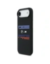 Etui BMW M Silicon Horizontal Line MagSafe do Apple iPhone Air czarny