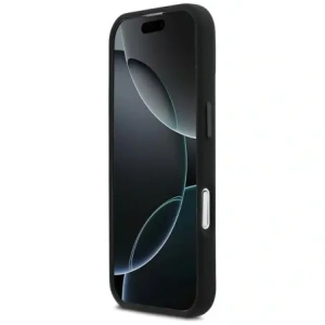 Etui BMW M Silicon Tricolor Line MagSafe do Apple iPhone 17 czarny