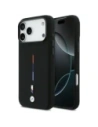 Etui BMW M Silicon Tricolor Line MagSafe do Apple iPhone 17 Pro Max czarny