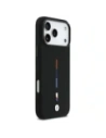 Etui BMW M Silicon Tricolor Line MagSafe do Apple iPhone 17 Pro Max czarny