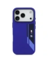 Etui BMW M Silicon Vertical Logo MagSafe do Apple iPhone 17 Pro granatowy