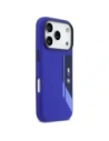 Etui BMW M Silicon Vertical Logo MagSafe do Apple iPhone 17 Pro granatowy