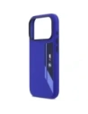 Etui BMW M Silicon Vertical Logo MagSafe do Apple iPhone 17 Pro granatowy