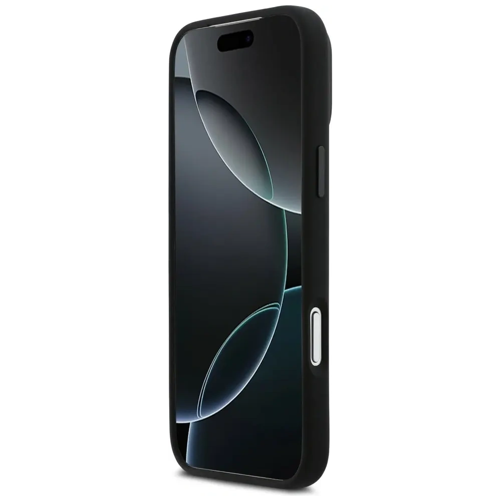 Etui BMW M Silicon Vertical Logo MagSafe do Apple iPhone 17 Pro Max czarny