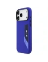 Etui BMW M Silicon Vertical Logo MagSafe do Apple iPhone 17 Pro Max granatowy