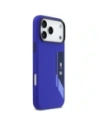 Etui BMW M Silicon Vertical Logo MagSafe do Apple iPhone 17 Pro Max granatowy