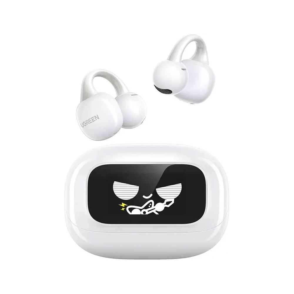 Bezprzewodowe słuchawki dokanałowe TWS UGREEN ClipBuds WS208 (białe)