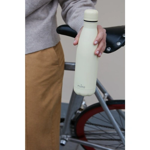 Kup Sticlă termică din oțel inoxidabil PURO ICON 500ml (Bej) (Acoperire cu pulbere) - PUR225BEI - {ean13} - Sklep Home Screen