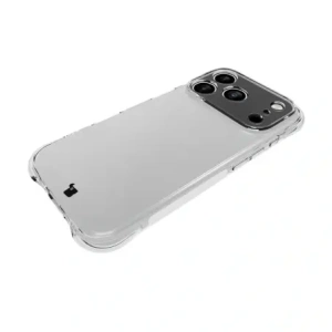 Elastyczne etui + 2x szkło hartowane Bizon Case Clear Pack do Apple iPhone 17 Pro