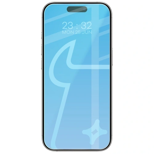 Elastyczne etui + 2x szkło hartowane Bizon Case Clear Pack do Apple iPhone 17 Pro