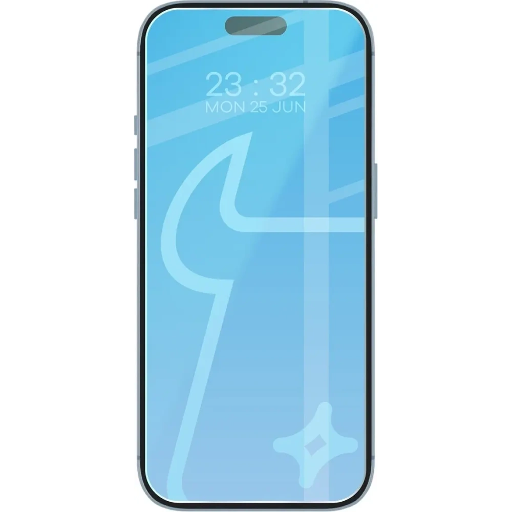 Elastyczne etui + 2x szkło hartowane Bizon Case Clear Pack do Apple iPhone Air