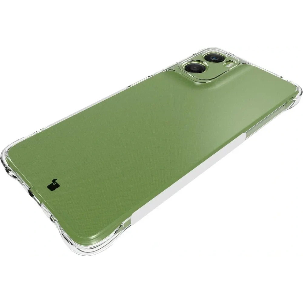 Elastyczne etui + 2x folia na ekran Bizon Case Clear Pack do Motorola Moto G06 4G / G06 Power 4G