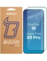 Szkło hartowane Bizon Glass Edge 2 do Oppo Find X9 Pro / OnePlus 15 czarna ramka