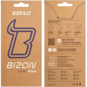 Szkło hartowane Bizon Glass Edge 2 do Oppo Find X9 Pro / OnePlus 15 czarna ramka