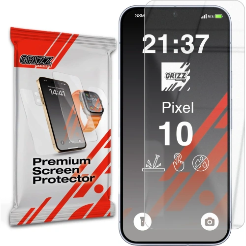 Szkło hybrydowe GrizzGlass HybridGlass do Google Pixel 10