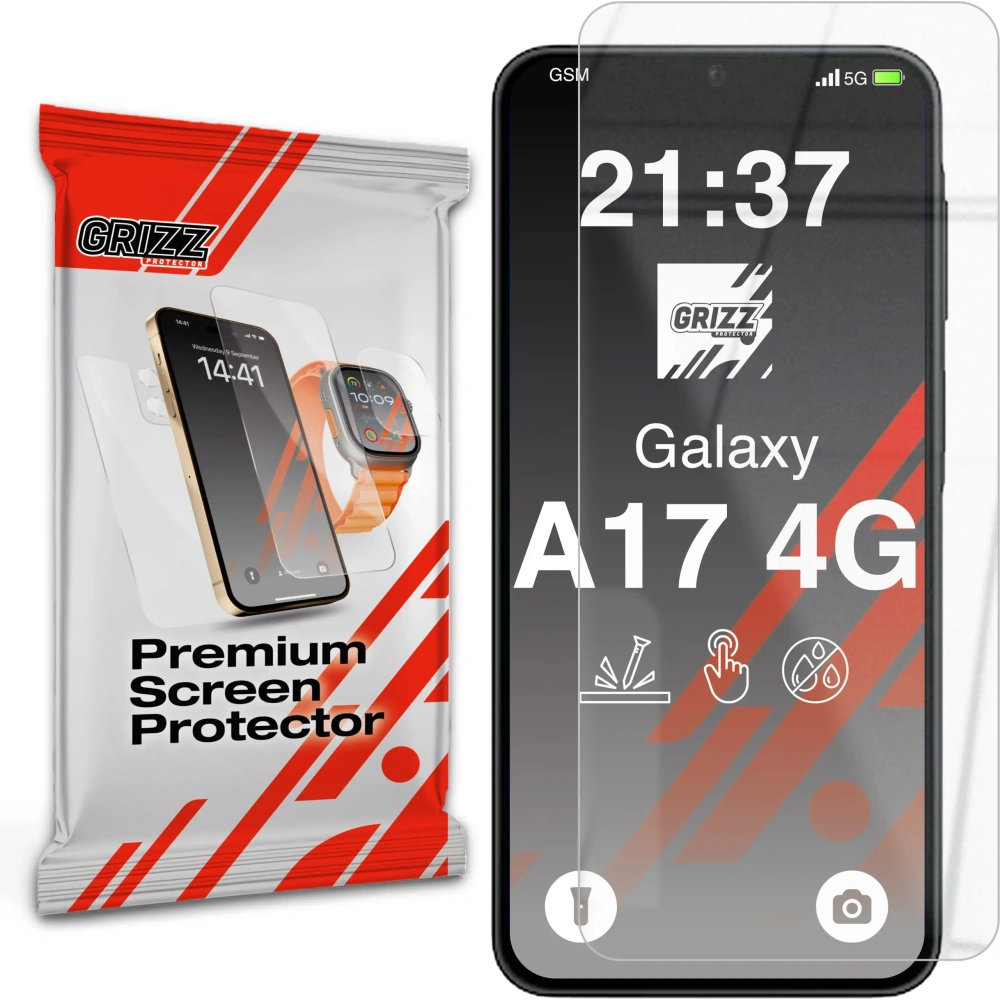 Szkło hybrydowe GrizzGlass HybridGlass do Samsung Galaxy A17 4G