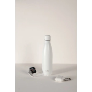 Buy PURO ICON Thermal Stainless Steel Water Bottle 500ml (White) (Powder Coating) - PUR231WHT - {ean13} - Home Screen Store Europe