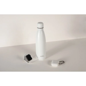 Buy PURO ICON Thermal Stainless Steel Water Bottle 500ml (White) (Powder Coating) - PUR231WHT - {ean13} - Home Screen Store Europe