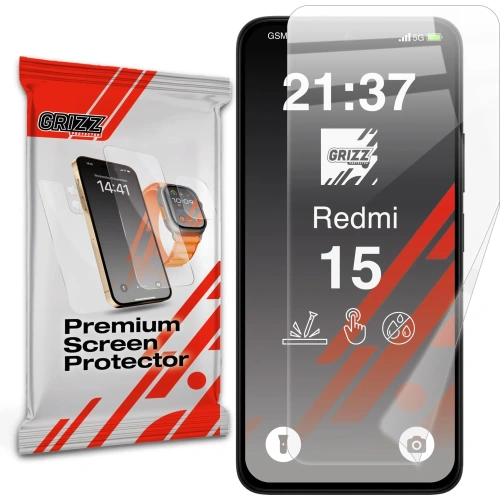 Folia ceramiczna GrizzGlass CeramicFilm do Xiaomi Redmi 15