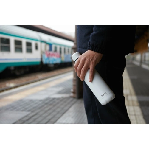 Buy PURO ICON Thermal Stainless Steel Water Bottle 500ml (White) (Powder Coating) - PUR231WHT - {ean13} - Home Screen Store Europe
