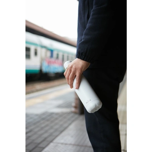 Buy PURO ICON Thermal Stainless Steel Water Bottle 500ml (White) (Powder Coating) - PUR231WHT - {ean13} - Home Screen Store Europe
