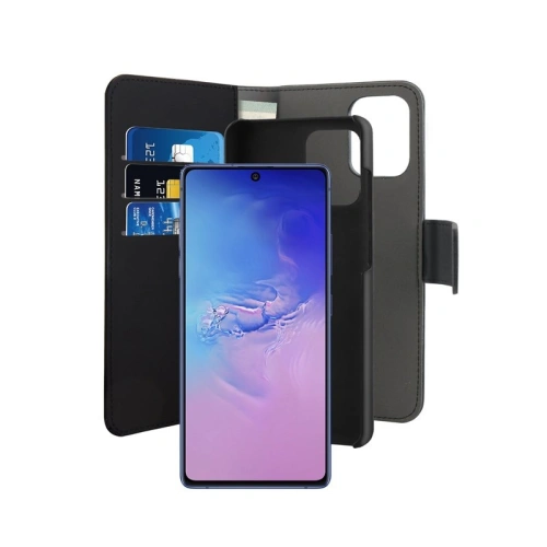 Kup Samsung PURO Geldbörse Abnehmbare 2-in-1 Hülle Galaxy S10 Lite (schwarz) - PUR233BLK - {ean13} - Sklep Home Screen
