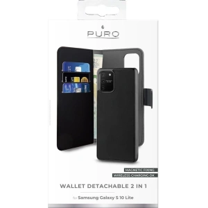 Kup Etui PURO Wallet Detachable 2w1 Samsung Galaxy S10 Lite (czarny) - PUR233BLK - {ean13} - Sklep Home Screen