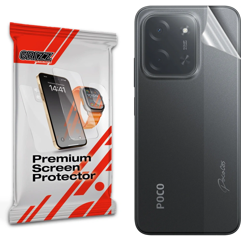 Folia na tył GrizzGlass SatinSkin do Xiaomi Poco C85 4G