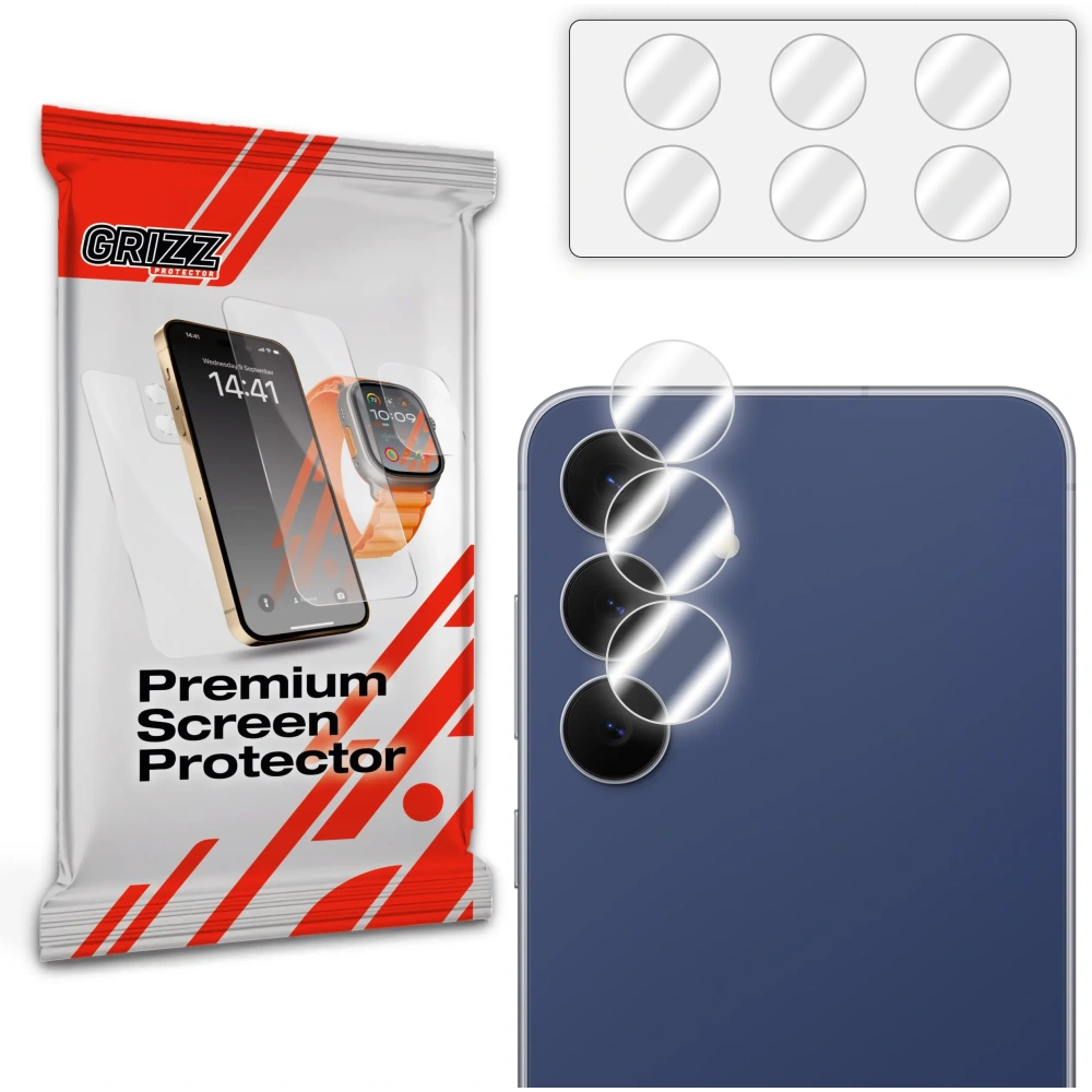 Szkło na aparat GrizzGlass HybridGlass Camera do Samsung Galaxy S25 FE