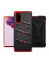Buy Zizo Bolt Cover - Case for Samsung Galaxy S20 & Kickstand and Holster (Black/Red) - ZIZ028BLKRED - {ean13} - Home Screen Store Europe