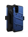 Kup Páncélozott tok Zizo Bolt Cover Samsung Galaxy S20 és állvány & övtartó (Kék/Fekete) - ZIZ029BLUBLK - {ean13} - Sklep Home Screen