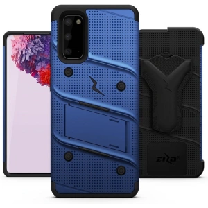Kup Páncélozott tok Zizo Bolt Cover Samsung Galaxy S20 és állvány & övtartó (Kék/Fekete) - ZIZ029BLUBLK - {ean13} - Sklep Home Screen