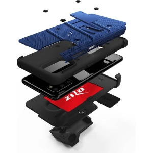 Kup Pancerne etui Zizo Bolt Cover Samsung Galaxy S20 oraz podstawka & uchwyt do paska (Blue/Black) - ZIZ029BLUBLK - {ean13} - Sklep Home Screen