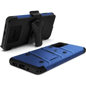 Kup Páncélozott tok Zizo Bolt Cover Samsung Galaxy S20 és állvány & övtartó (Kék/Fekete) - ZIZ029BLUBLK - {ean13} - Sklep Home Screen