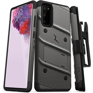 Kup Pancéřové pouzdro Zizo Bolt Cover Samsung Galaxy S20 a stojánek & držák na pásek (Gun Metal Gray) - ZIZ030GRY - {ean13} - Sklep Home Screen