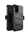 Kup Pancéřové pouzdro Zizo Bolt Cover Samsung Galaxy S20 a stojánek & držák na pásek (Gun Metal Gray) - ZIZ030GRY - {ean13} - Sklep Home Screen