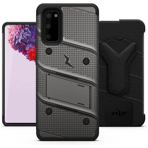 Kup Páncélozott tok Zizo Bolt Cover Samsung Galaxy S20 és tartó & övcsat (Gun Metal Gray) - ZIZ030GRY - {ean13} - Sklep Home Screen