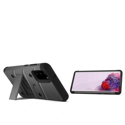 Kup Páncélozott tok Zizo Bolt Cover Samsung Galaxy S20 és tartó & övcsat (Gun Metal Gray) - ZIZ030GRY - {ean13} - Sklep Home Screen