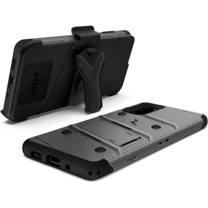 Kup Pancéřové pouzdro Zizo Bolt Cover Samsung Galaxy S20 a stojánek & držák na pásek (Gun Metal Gray) - ZIZ030GRY - {ean13} - Sklep Home Screen