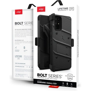 Kup Páncélozott tok Zizo Bolt Cover Samsung Galaxy S20+ Plus és tartó & övtartó (Fekete/Fekete) - ZIZ031BLK - {ean13} - Sklep Home Screen