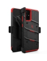 Kup Pancerne etui Zizo Bolt Cover Samsung Galaxy S20+ Plus a základna & držák na pás (Černá/Červená) - ZIZ032BLKRED - {ean13} - Sklep Home Screen