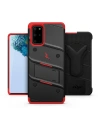 Kup Páncélozott tok Zizo Bolt Cover Samsung Galaxy S20+ Plus és állvány & övre akasztható tartó (Fekete/Vörös) - ZIZ032BLKRED - {ean13} - Sklep Home Screen