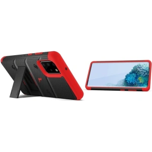 Kup Páncélozott tok Zizo Bolt Cover Samsung Galaxy S20+ Plus és állvány & övre akasztható tartó (Fekete/Vörös) - ZIZ032BLKRED - {ean13} - Sklep Home Screen