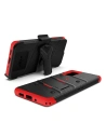 Kup Pancerne etui Zizo Bolt Cover Samsung Galaxy S20+ Plus a základna & držák na pás (Černá/Červená) - ZIZ032BLKRED - {ean13} - Sklep Home Screen