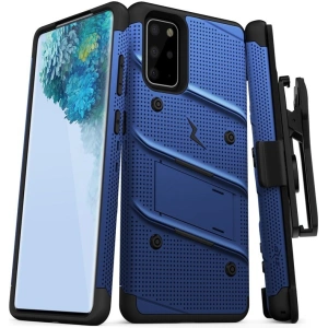 Kup Páncélozott tok Zizo Bolt Cover Samsung Galaxy S20+ Plus és állvány & övtartó (Kék/Fekete) - ZIZ033BLUBLK - {ean13} - Sklep Home Screen