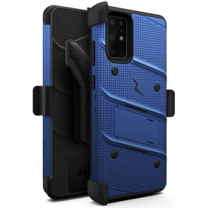 Kup Páncélozott tok Zizo Bolt Cover Samsung Galaxy S20+ Plus és állvány & övtartó (Kék/Fekete) - ZIZ033BLUBLK - {ean13} - Sklep Home Screen