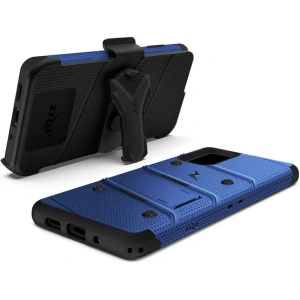 Kup Páncélozott tok Zizo Bolt Cover Samsung Galaxy S20+ Plus és állvány & övtartó (Kék/Fekete) - ZIZ033BLUBLK - {ean13} - Sklep Home Screen